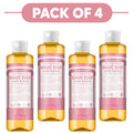 Dr. Bronner's Cherry Blossom 18-in-1 Pure-Castile Liquid Soap 240ml Pack of 4