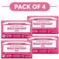 Dr. Bronner's Reine Naturseife Rose 140g