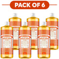 Dr. Bronner's Tea Tree 18-in-1 Pure-Castile Liquid Soap 945ml Pack of 6