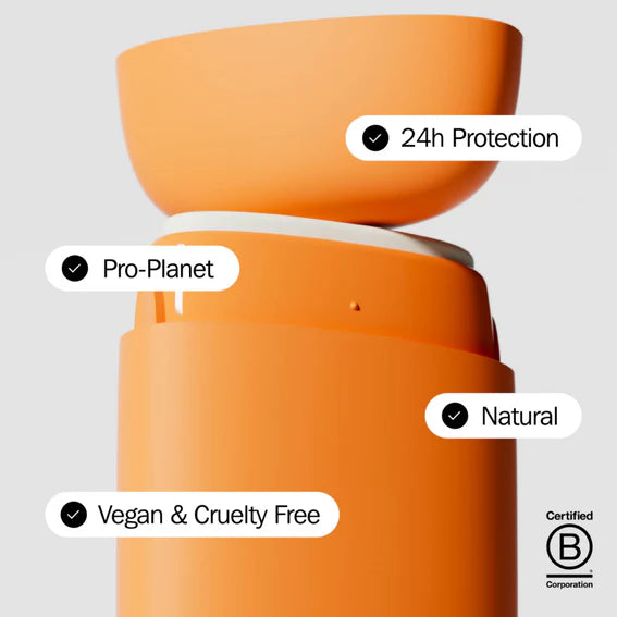 Fussy Refillable Natural Deodorant Road Trip ingredient information 40g