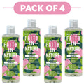 Faith In Nature Wild Rose Nourishing Shampoo 400ml Pack of 4