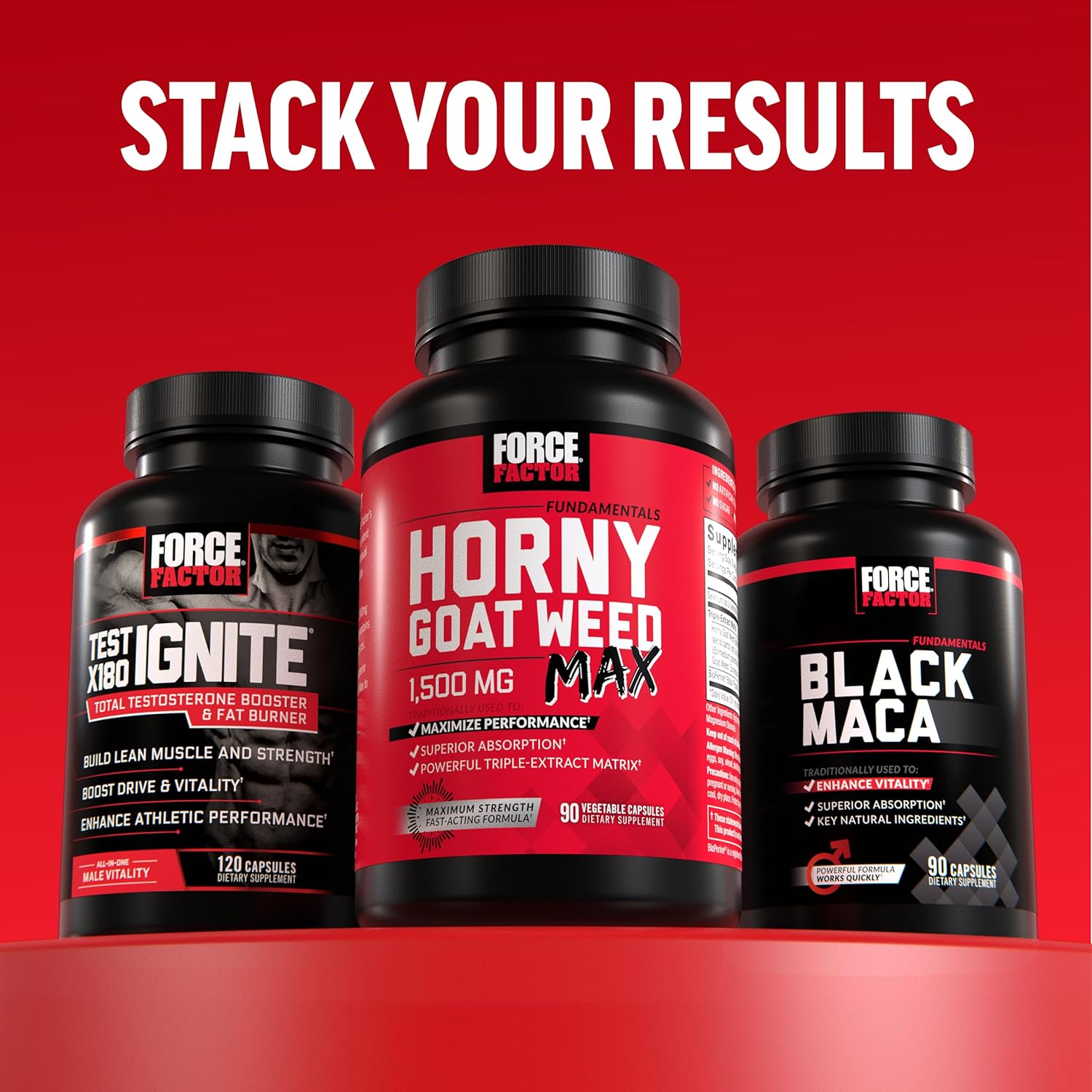 Force Factor Score! Hardcore Performance Intensifier – 120 Tablets