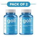 Goli Nutrition Ashwagandha Gummies 120 Count Pack of 2