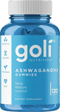 Goli Nutrition Ashwagandha Gummies 120 Count