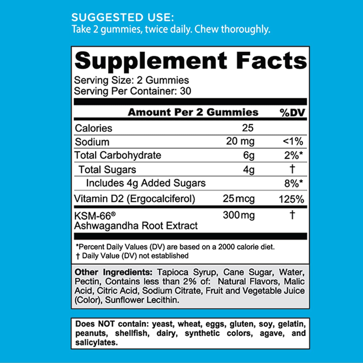 Goli Nutrition Ashwagandha Gummies 120 Count