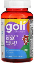 Goli Nutrition Complete Kids Multi Gummies 80 Count