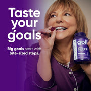 Goli Dreamy Sleep Gummies vegan melatonin supplement lifestyle image