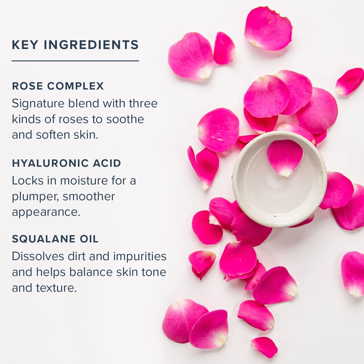Heritage Store Rosewater Facial Cleanser – 118ml 