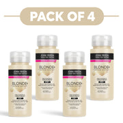 John Frieda Blonde+ Repair System Pre-Shampoo Treatment 100ml Pack of 4