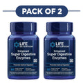 Life Extension Super Digestive Enzymes pflanzliche Mischung – 60 pflanzliche Kapseln