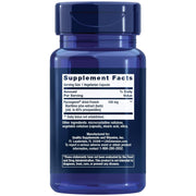 Life Extension Pycnogenol dietary supplement vegetarian capsules, 100mg, 60 capsules, supplement facts and ingredients