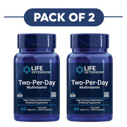 Life Extension Two-Per-Day Multivitamin 60 Tablets Pack of 2