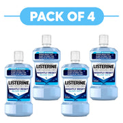 Listerine Advanced Nightly Reset Midnight Mint Mouthwash 500ml Pack of 4