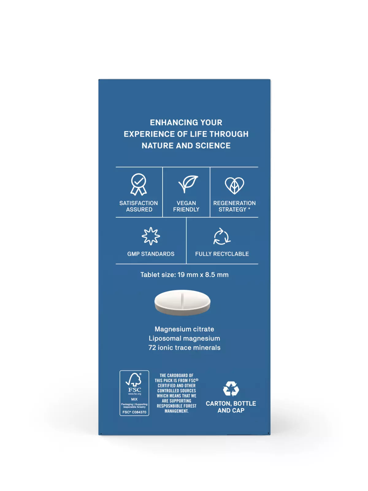 Natroceutics Magnesium Trace Mineral Complex – 60 Capsules
