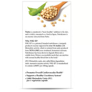 Nature’s Answer Nattokinase Enzyme Capsules - 60 Vegetarian Capsules