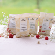 Foodin Organic White Chocolate Cashew 60g, Pack of 8