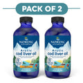 Nordic Naturals Arctic Cod Liver Oil Orange 237ml Pack of 2