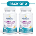 Nordic Naturals Complete Omega 565mg Lemon 60 Soft Gels Pack of 2
