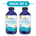 Nordic Naturals Ultimate Omega Xtra Liquid Zitrone - 3400mg Omega-3 + D3 - 237ml