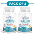 Nordic Naturals Ultimate Omega + CoQ10 – 1280mg Omega-3 – Zitronen-Softgels