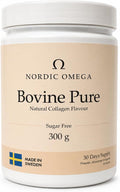 Nordic Omega Rinderkollagen-Pulver Reines Kollagen Geschmacksneutral 300g