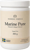 Nordic Omega Marine Pure Collagen Pulver Kollagenpulver mit natürlichem Kollagengeschmack 300g