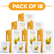 NutraTea NutraLust Muira Puama & Ashwagandha Herbal Tea 20 Tea Bags Pack of 18