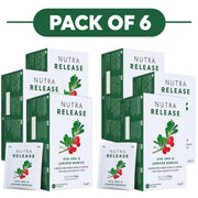 NutraTea NutraRelease Uva Ursi & Juniper Berries Herbal Tea 20 Tea Bags Pack of 6