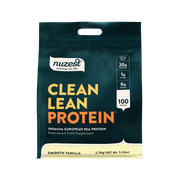 Nuzest Clean Lean Pea Protein Powder tub, Vegan & Allergen-Free. 2.5kg