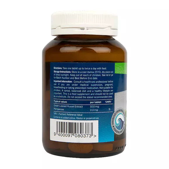 Optima MusselEx Green Lipped Mussel Extract – 90 Tablets Natural Joint Support & Mobility Formula