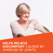 Lifestyle/use image: Qunol Joint Health Turmeric capsules daily supplement routine 30 count