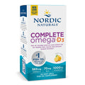 Nordic Naturals Complete Omega-D3 Softgels – Zitronengeschmack – 1000 IE D3