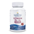 Nordic Naturals Vitamin D3 + K2 Gummies - 1000 IE, Granatapfel - 60 Gummibärchen