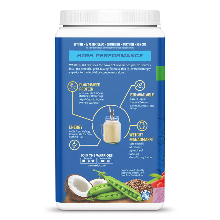 Sunwarrior Warrior Blend  Protein Powder - Berry