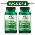 Swanson Kidney Essentials Vitamin & Herb Blend 60 Veggie Capsules Pack of 2