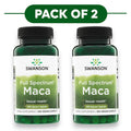 Swanson Full Spectrum Maca Root 100 Vegan Capsules Pack of 2