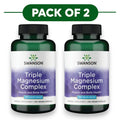 Swanson Triple Magnesium Complex - 400 mg pro Kapsel - 100 Stück