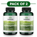 Swanson Ashwagandha 100 vegane Kapseln | Vollspektrum 450 mg Unterstützung bei Stress