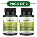 Swanson Full Spectrum Fo-Ti He-Shou-Wu 500mg 60 Capsules Pack of 2
