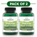 Swanson Shatavari-Wurzelextrakt 120 Kapseln | Menopause & Hormonelle Unterstützung | 500 mg Standardisiert
