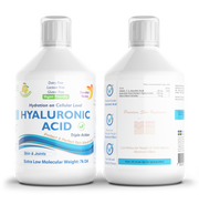 Swedish Nutra hyaluronic acid supplement facts ingredients 500ml bottle