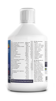 Swedish Nutra Men 50+ Multivitamin Liquid Orange 500ml