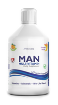 Swedish Nutra Man Multivitamin Flüssig Orange 500ml