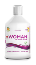 Swedish Nutra Woman Multivitamin Flüssig Orange 500ml