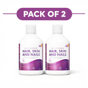 Swedish Nutra Hair Skin & Nails Liquid Orange 500ml Pack of 2