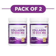 Swedish Nutra Hydrolyzed Bovine Collagen 10000mg Powder 300g Pack of 2