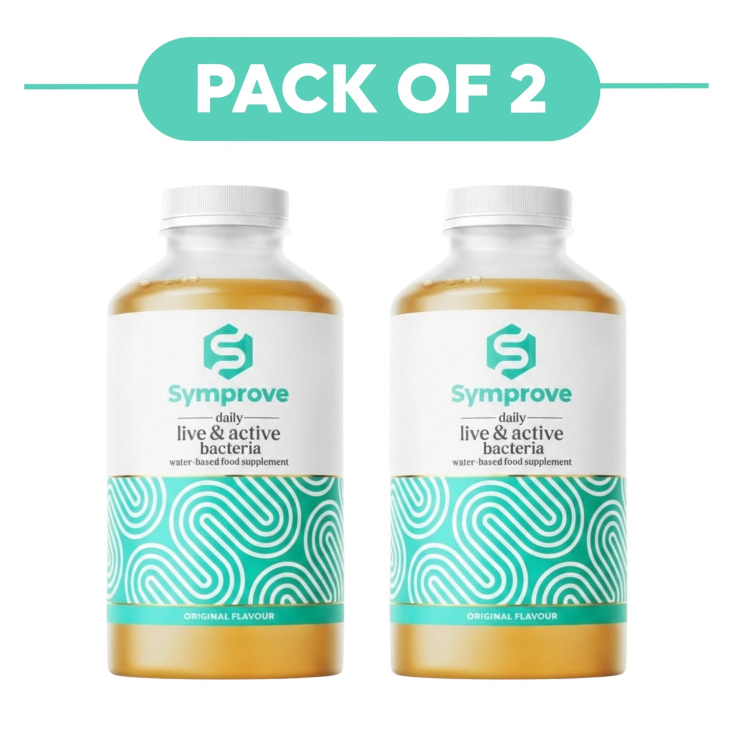 Symprove Liquid Probiotic Original Flavour 500ml Pack of 2
