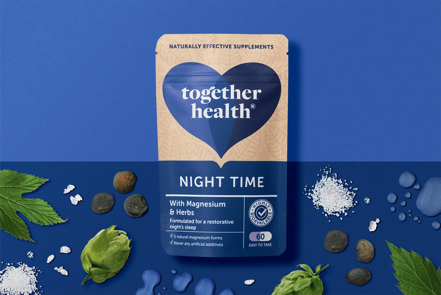 Together Health Night Time Magnesium & Herbs 60 Capsules