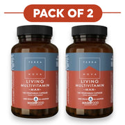Terranova Living Multivitamin Man 100 Vegetarian Capsules Pack of 2
