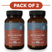 Terranova Microbiome Woman 50 Vegetarian Capsules Pack of 2